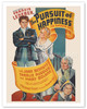 The Pursuit of Happiness - Starring Francis Lederer and Joan Bennett - c. 1934 - Vintage Movie Poster