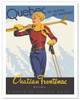 Québec - Château Frontenac - Ski Resort - Canadian Pacific Hotel - c. 1938