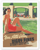 Digby Pines - Nova Scotia - Canadian Pacific Hotel - c. 1940 - Poster by Peter Ewart