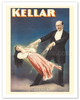 Harry Kellar - Levitation of Princess Karnac - c. 1894 - Vintage Advertisement Poster