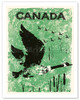 Canada - Geese - Vintage Travel Poster
