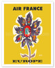 Europe - European Flower - Germany, Switzerland, Rome, Scotland, Spain - c. 1956