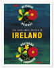 Ireland - Royal Mail Routes - British Railways - c. 1957 - Poster by Shearing
