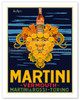 Martini & Rossi Vermouth - Turin (Torino) Italy - c. 1950 - Poster by San Marco