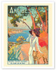 Antibes - Cote D’Azur - France - c. 1910 - Poster by David Dellepiane