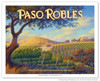 Paso Robles Wineries - San Luis Obispo - Poster by Kerne Erickson