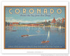 Coronado Island, California - Across the Bay from San Diego - Hotel Del Coronado - Sailing