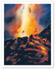 Pele's Glory - Ancient Hawaiian Goddess of Fire - Kilauea Volcano - Poster by Peggy Chun