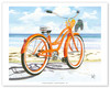 My Orange Pride - Bicycle at the Beach