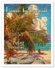 Come to Hawaii - Relax in Paradise - Pacific Airlines - Poster by Rick Sharp