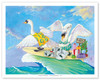Seven Swans a-Swimming - Migration Surfboard Style