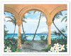Wailea Walkway - Hawaiian Paradise Estate Ocean View - Poster by Scott Westmoreland