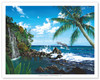 Castaway Cove - Hawaiian Paradise Ocean View - Poster by Scott Westmoreland
