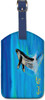Humpack Whale by Rachael Ray - Hawaiian Leatherette Luggage Tag