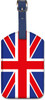 UK Flag - Leatherette Luggage Tag