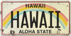 Hawaii - Hawaiian License Plate