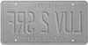 LUV 2 SRF - Hawaiian License Plate LUV 2 SRF - Hawaiian License Plate