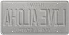 Live Aloha - Hawaiian License Plate