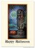 The Great Tiki Head - Halloween Greeting Card The Great Tiki Head - Halloween Greeting Card