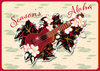 Holiday 'Ukulele - Holiday Greeting Card w/Glitter Holiday 'Ukulele - Holiday Greeting Card w/Glitter