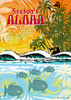 Tropical Season's Aloha - Holiday Greeting Card w/Glitter Tropical Season's Aloha - Holiday Greeting Card w/Glitter
