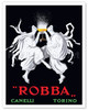 Robba Italian Sparkling White Wine - Canelli, Turin - c. 1921