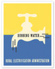 Running Water - Rural Electrification Administration - c. 1937