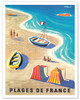 Beaches of France (Plages de France) - c. 1955