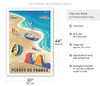 Beaches of France (Plages de France) - c. 1955