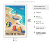 Beaches of France (Plages de France) - c. 1955