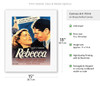 David O.Selznick’s Rebecca - starring Laurence Olivier, Joan Fontaine - c. 1940
