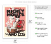 Mickey Mouse in The Mad Dog - c. 1932