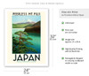 Peerless Mt. Fuji, Japan - Japanese Government Railways - c. 1938