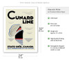 Cunard Line, United States and Canada (Etats Unis et Canada) - c. 1930