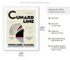 Cunard Line, United States and Canada (Etats Unis et Canada) - c. 1930