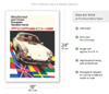 Porsche 911 Showroom Poster - Bring the best part of your European Vacation home - c. 1960's