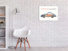 Porsche 356 Showroom Poster - Distinctive Both in Interior and Exterior Appearance - c. 1962