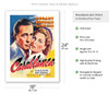 Casablanca - Starring Humphrey Bogart, Ingrid Bergman, Paul Henreid - c. 1942