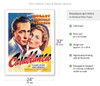 Casablanca - Starring Humphrey Bogart, Ingrid Bergman, Paul Henreid - c. 1942