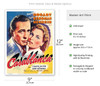 Casablanca - Starring Humphrey Bogart, Ingrid Bergman, Paul Henreid - c. 1942