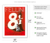 Federico Fellini’s 8½ - Starring Marcello Mastroianni, Claudia Cardinale - c. 1963