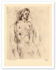 Chinese Hawaiian 1 - Nude Study - from Etchings and Drawings of Hawaiians - c. 1930's
