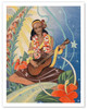 Hawaiian Musician - Curt Teich & Co. c.1943 - Poster by Ted Mundorff