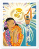The Offering, Hawaiian Blessing - Poster by Frank Macintosh