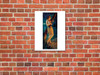 Ukulele Wahine, Topless Hula Pin-up Girl