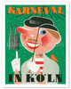 Karneval In Koln: Germany - Poster by Anton Wolff