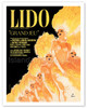 Lido - Grand Jeu - Cabaret Revue on Champs-Elysees, Paris - Poster by René Gruau