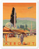 Aeroput Yugoslavia - Poster by Marcovic