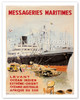 Messageries Maritime - Poster by Albert Brenet