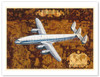 Lockheed L-1049 Super Constellation Aircraft - Aviation - Poster by Lucien Boucher (Renluc)